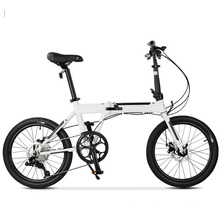 20" 9s Aluminum Alloy White Fashionable Folding Bike